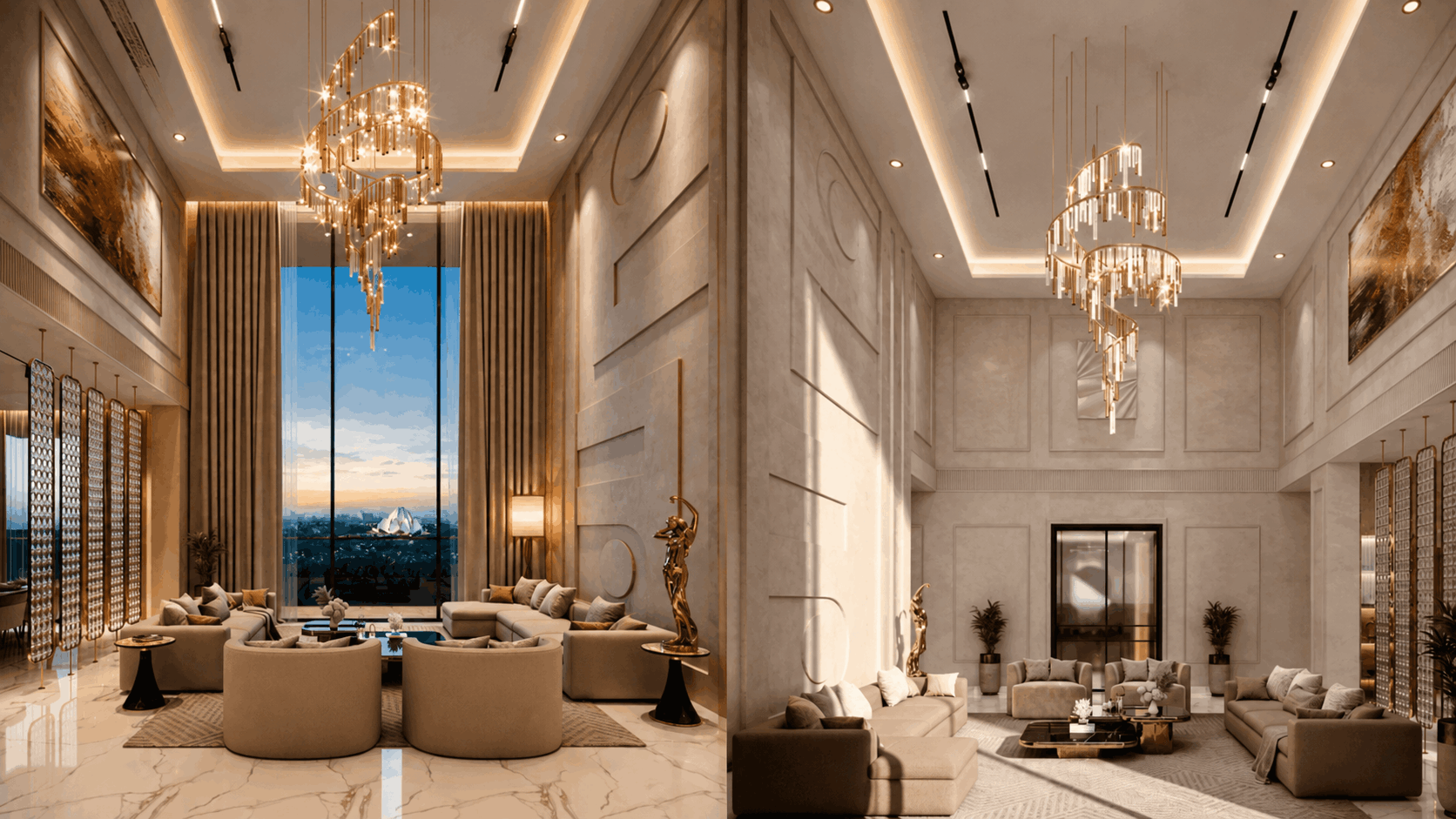 Kreeva Swaranaya grand residents lounge