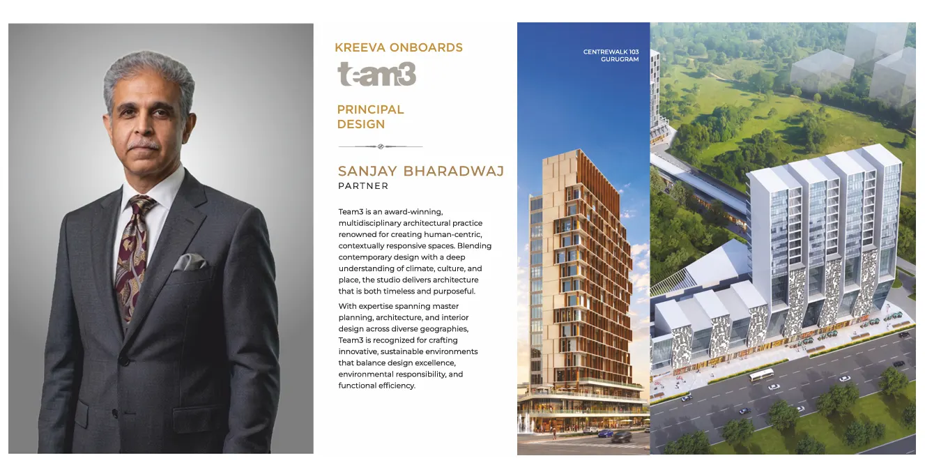 Sanjay Bharadwaj, Partner at Team3 - Principal Design for Kreeva Swaranaya